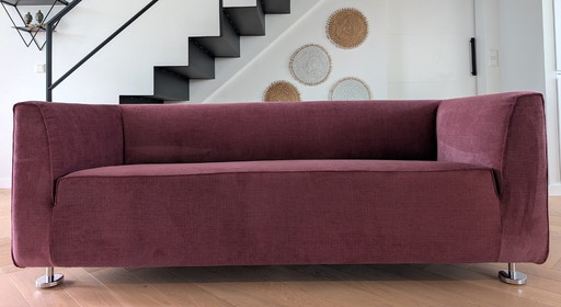 Gelderland 4800 2.5-seater purple velvet