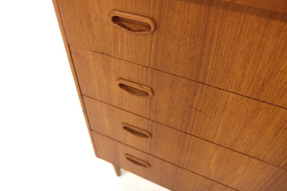 Cassettiera scandinava in teak, Svezia, 1960 – Cassettiere, Legno (photo 11 of 14)