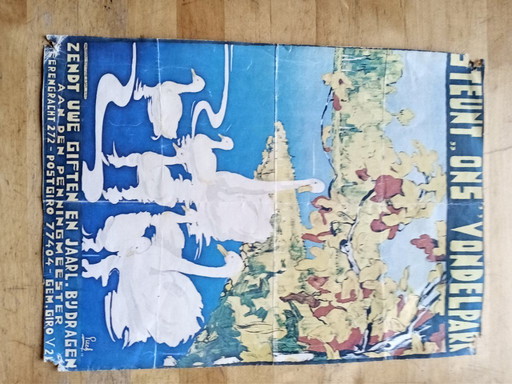 Poster "Support Our Vondelpark"