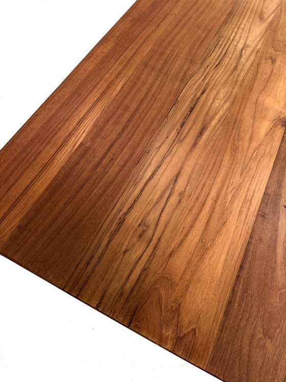 Vintage Danish Teak Dining Table '60 – Wood, Metal (photo 8 of 15)