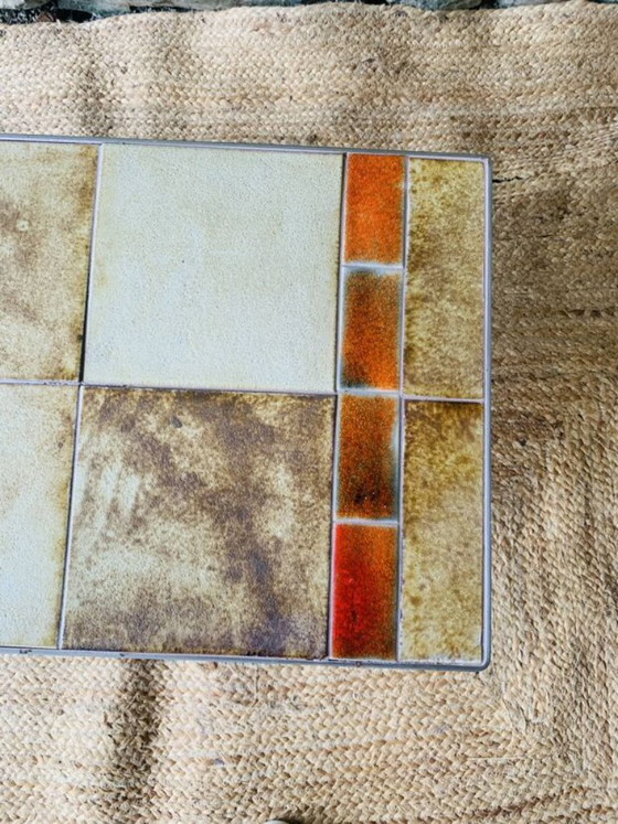 Vintage Ceramic Coffee Table – 1970s (photo 4 of 12)