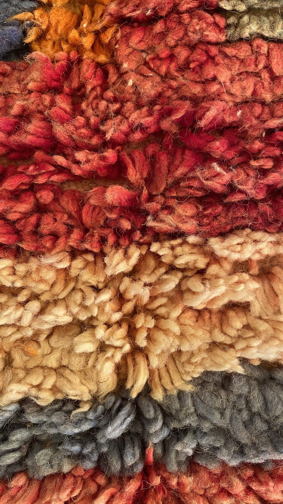 Image 1 of Rare Handwoven Berber Rug from the Atlas Mountains – Authentic Moroccan Tribal Masterpiece (298 × 200 cm)