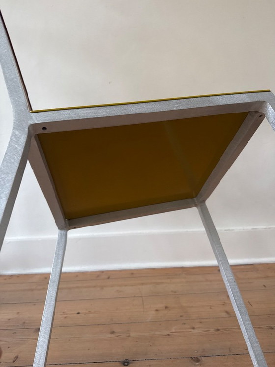 Image 1 of alu stoel curry candy paars van muller van Severen