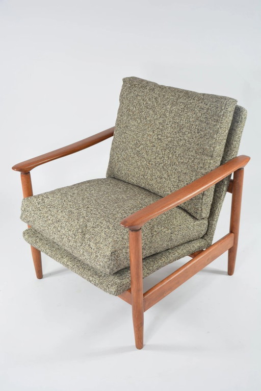 HOM24 fauteuil, vintage koffiekleur