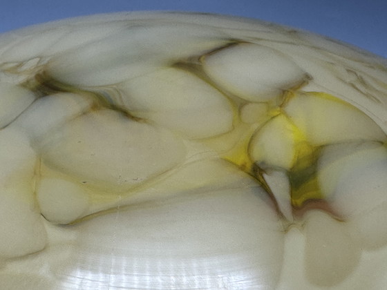 Image 1 of Marbled ceiling lamp with a warm appearance