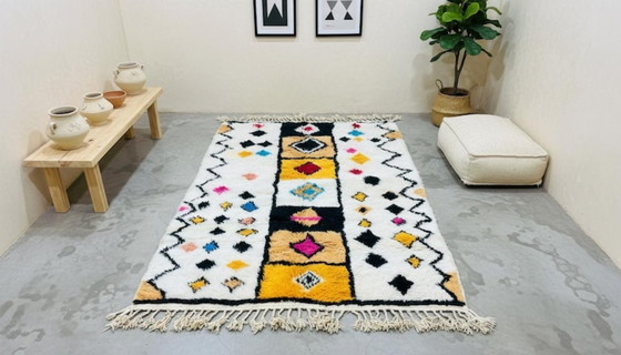 Image 1 of Tapis marocain berbère unique 200cmx300cm 