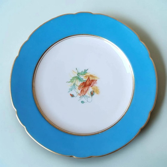 6 dessert plates in porcelain Old Paris 19th century – Crockery, Vintage (photo 21 of 28)