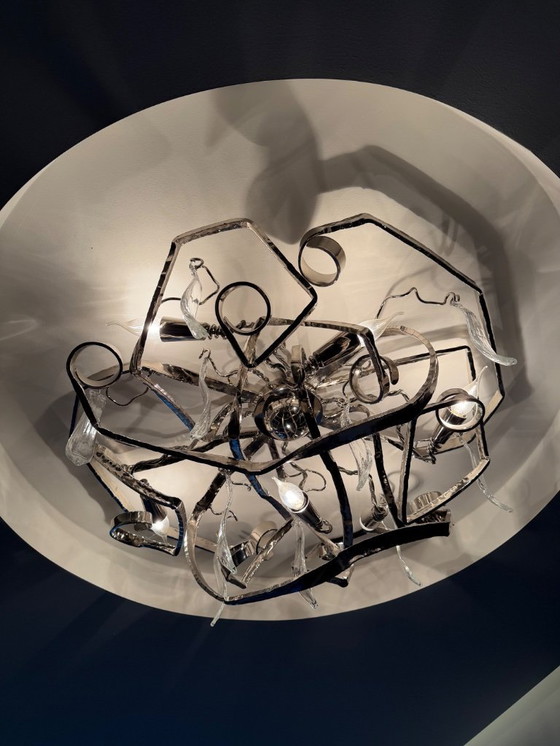 Image 1 of Delphinium Ceiling Lamp 80cm x 35cm