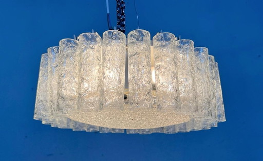 Mid-century ceiling lamp by Doria Leuchten, Germany, 1970s