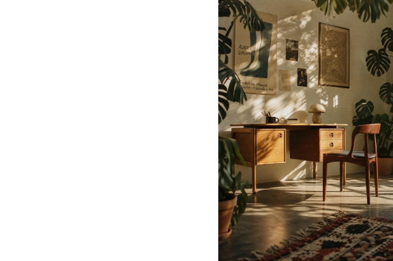 Vintage Mid-Century Danish Modern Teak Desk by Arne Vodder for GV Møbler, 1960s – Wood (photo 17 of 19)