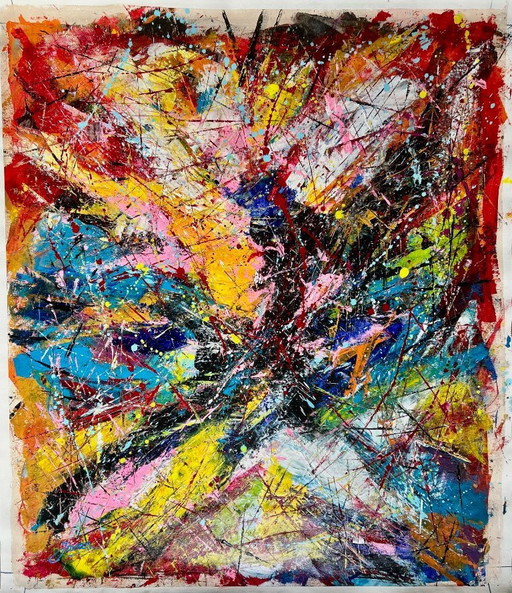 Acrylique sur toile Jovan Srijemac