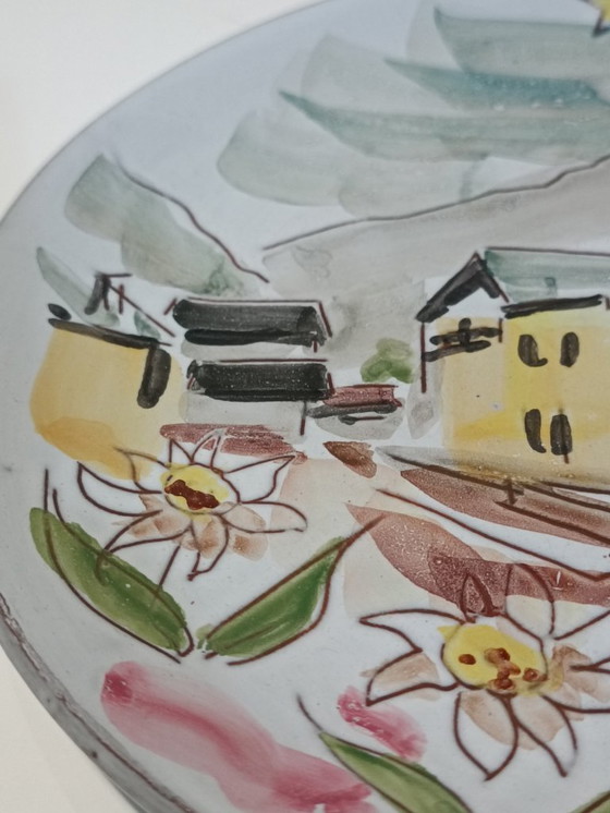 Image 1 of Assiette céramique Camos Vallauris