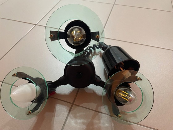 Image 1 of Lampe Eglo vintage à 3 têtes