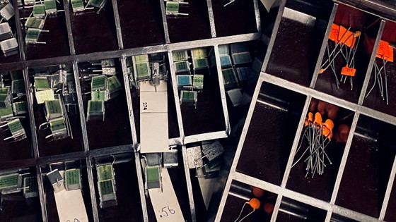 Image 1 of Set aus 3 originalen Malmberg-Briefablagen – Industriegeschichte trifft auf Design