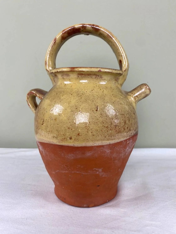 Brocca in terracotta smaltata – Bicchieri e caraffe, Rustic (photo 6 of 9)