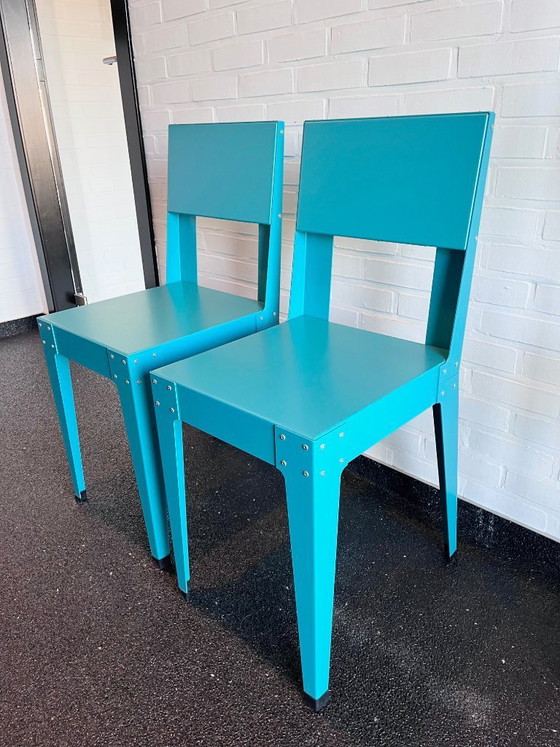 Image 1 of Sedia 101 della serie Aluminium di Piet Hein Eek per Lensvelt.