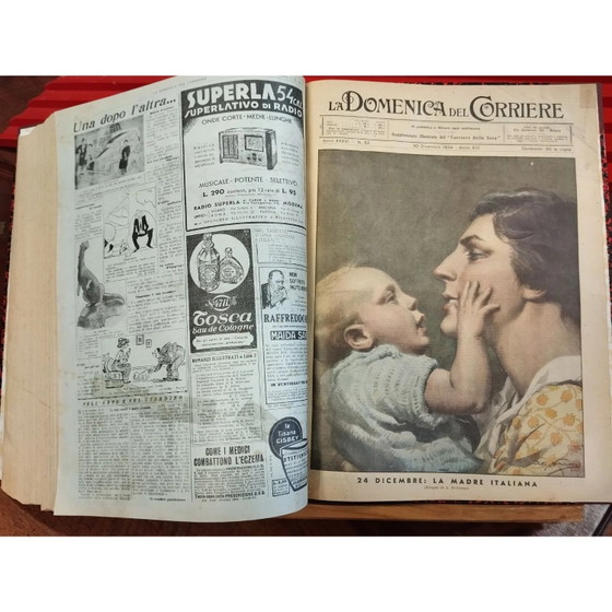 The Sunday of the Courier weekly newspaper, complete year 1934, Magazine rack, Multi Color, Vintage (photo 2 of 6)