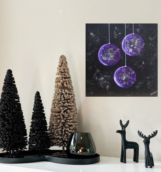 Image 1 of dipinto di Natale