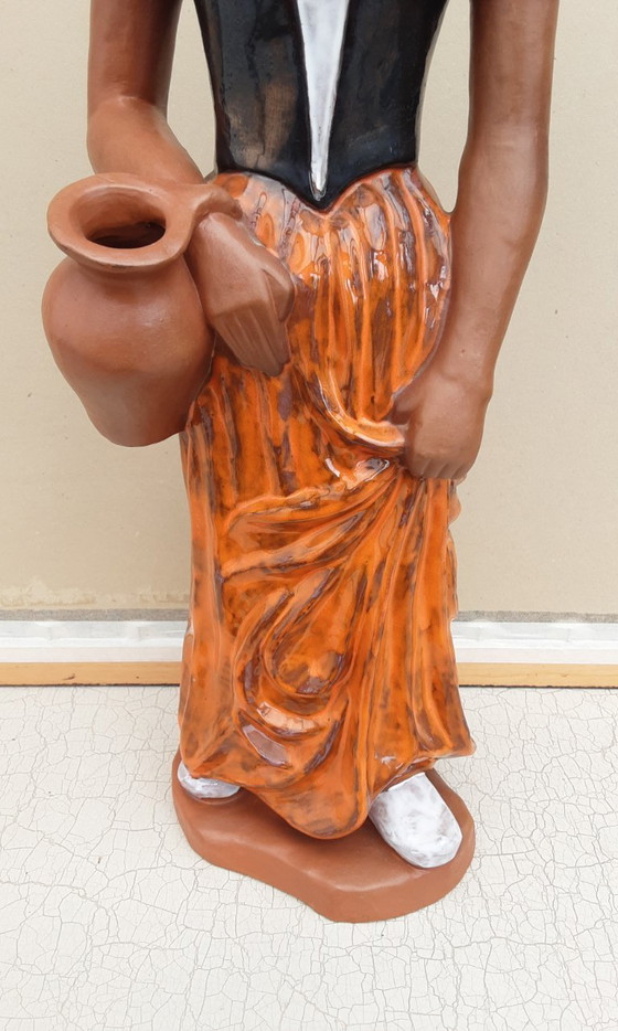 Image 1 of Sculptures ant. en céramique , Tyl et Nele , 1950 , A. Gemphenstein