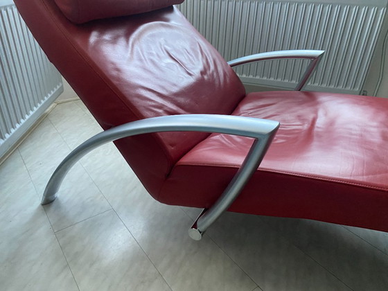 Tumbona Rolf Benz 2600 Relax. – Chaise longue, Leather, Metal (photo 11 of 17)