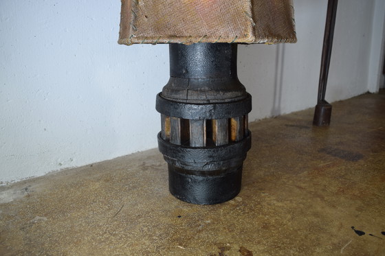 Image 1 of 1930s Rustic Antique Floor Lamp Vintage Lampadaire