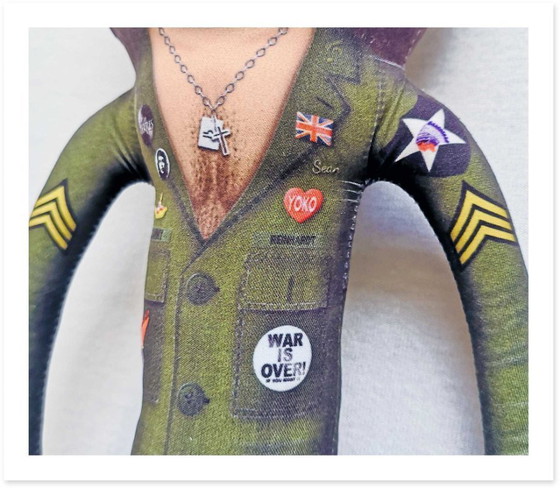 Image 1 of John Lennon-cadeau | Beatles-woondecoratie | Kunstpop voor verzamelaars | Premium cadeau voor muziekliefhebbers