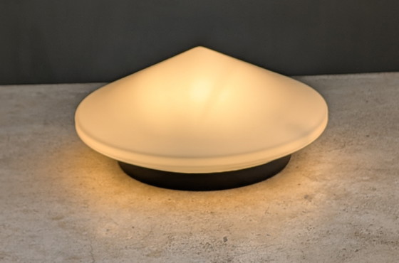 Image 1 of Opaline cone ceiling light
