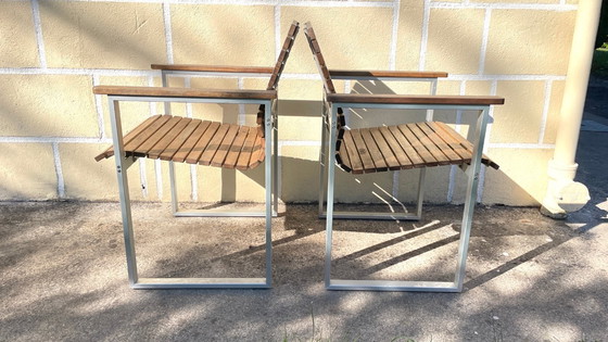 Image 1 of Pair of Esprit Karin Mobring armchairs from Ikea