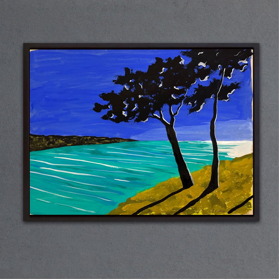 Image 1 of Gouache on 250g natural paper. Size 40x30cm.