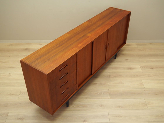Image 1 of Teakhouten dressoir, Deens ontwerp, jaren 1970, Productie: Denemarken