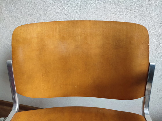 Image 1 of Sedia da ufficio sedia da scrivania Castelli legno metallo