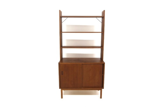 Scandinavian Teak Bookcase, Sweden, 1960 – Wood (photo 4 of 14)