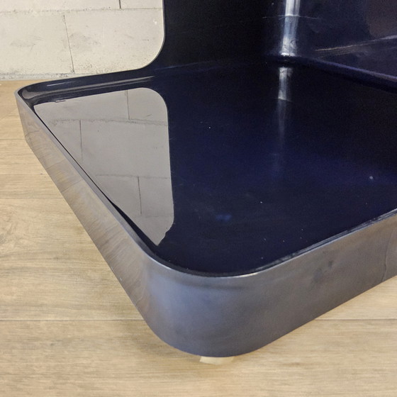 Image 1 of Vintage Itilian design GAME side table Marcello Siard / Collezoni Longata space age bar table / magazine table