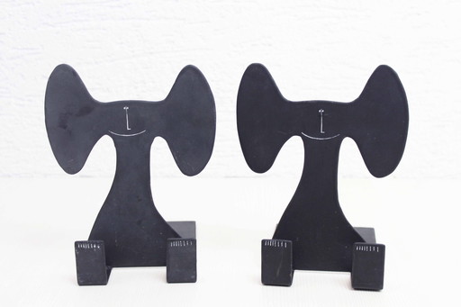 Vintage metal bookend