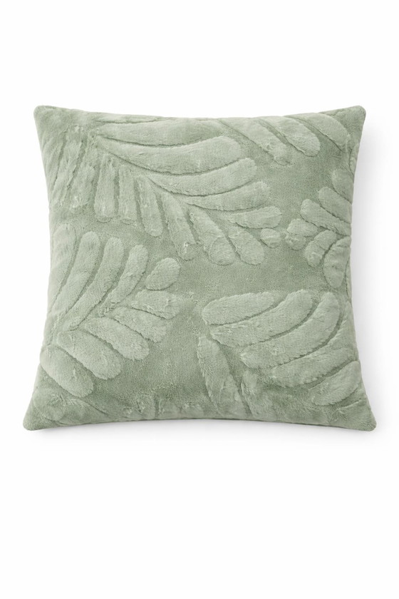 Image 1 of 2 Cushion Covers - Sage Green - Soft