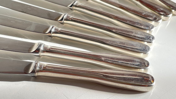 Image 1 of 8 Couteaux de Table A. Krupp Italy Vintage