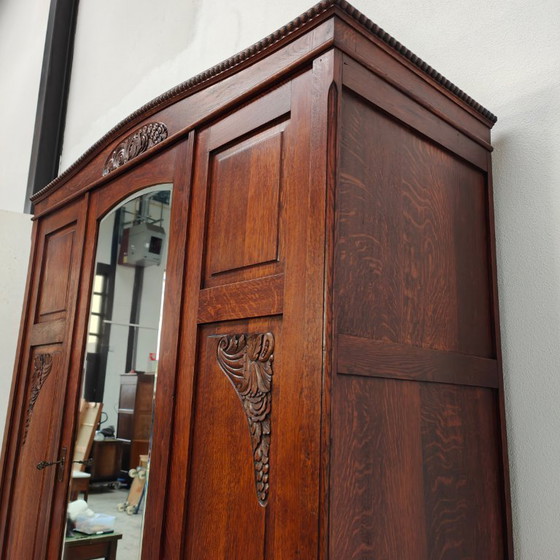Image 1 of Vintage Antique wardrobe closet detachable wardrobe