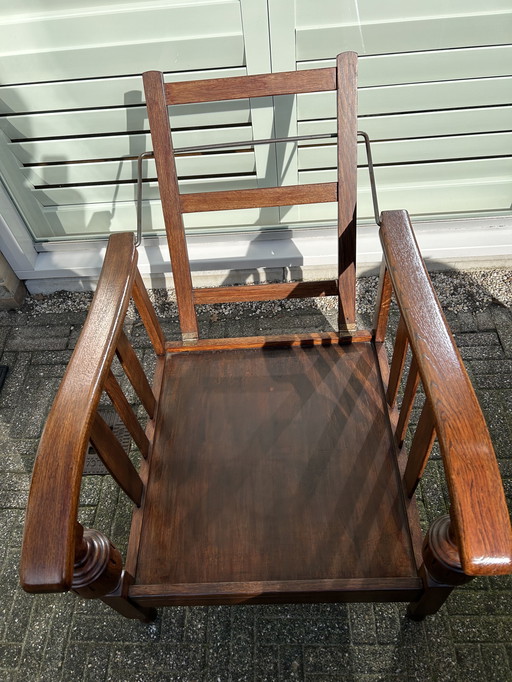 Beautiful Smoking Chair Reupholstered