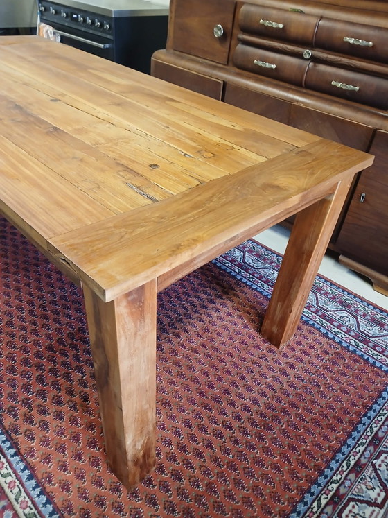 Image 1 of Mesa de comedor de teca