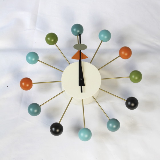 Image 1 of Original Vitra George Nelson Ball Clock - Full Set (Multicolour)