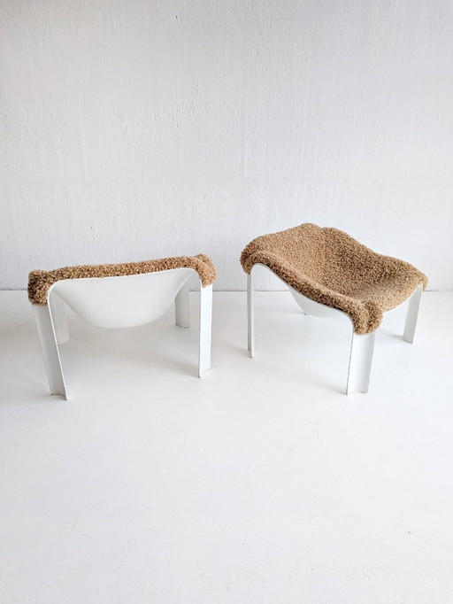 Set di 2 poltrone 'F300' di Pierre Paulin per Artifort, anni '60