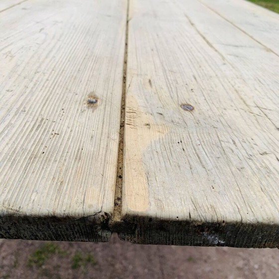 Image 1 of Ancienne Table de Ferme 1m60