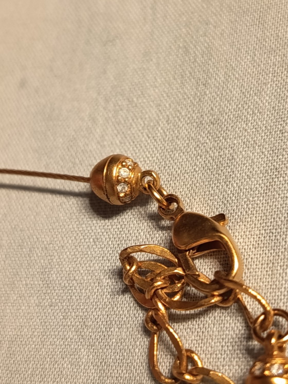 Image 1 of Collana Swarovski placcato oro 