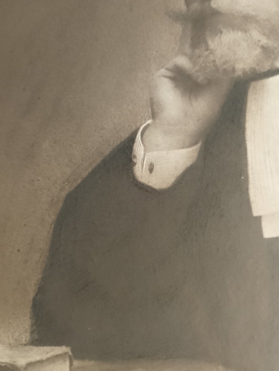 Image 1 of Ancienne photographie 1919 Ferdinand larnaude doyen faculté de droit a Paris studio le garçon paris signé daté 