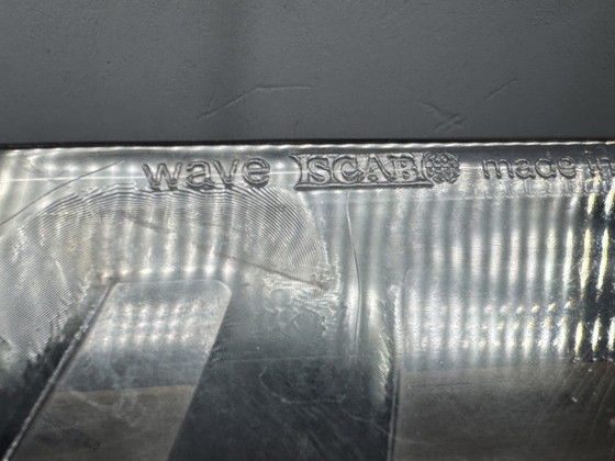 Image 1 of Set of designer canteen chairs Luisa Battaglia – anthracite