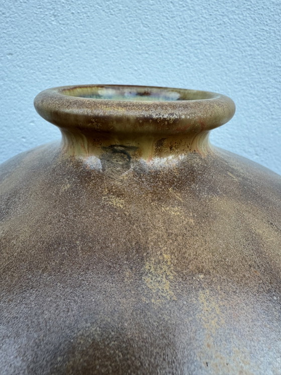 Grande Vaso Sfera Gres Fiammato Art Déco – Vasi, Ceramic (photo 6 of 14)