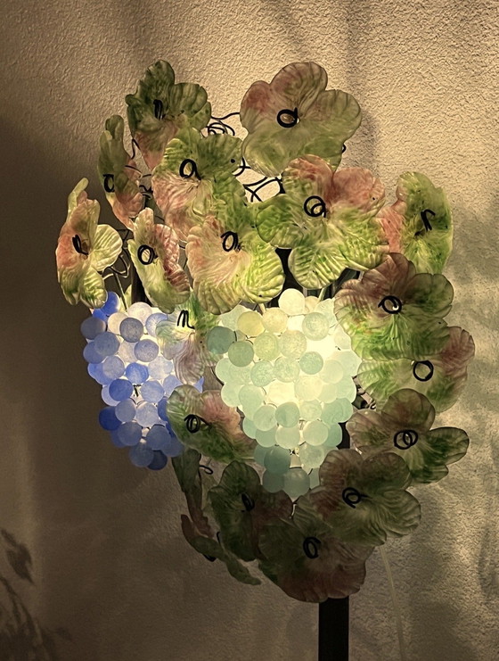 Image 1 of Iconic Murano Wall Lamp | Cesare Toso | Art Nouveau | 1970s