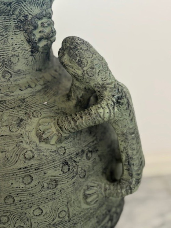 Image 1 of JARRÓN XL con detalles únicos