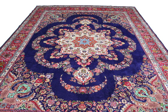 Image 1 of Original hand-knotted Persian carpet Tabriz 30 Raj Fine 390 X 303 Cm Top condition