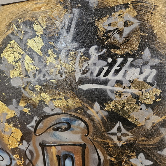 Rick Triest Glamour Amsterdam – Paintings & Drawings, Gold, Canvas (photo 3 of 15)